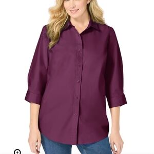 Coldwater Creek Women's Rich Plum Jacket